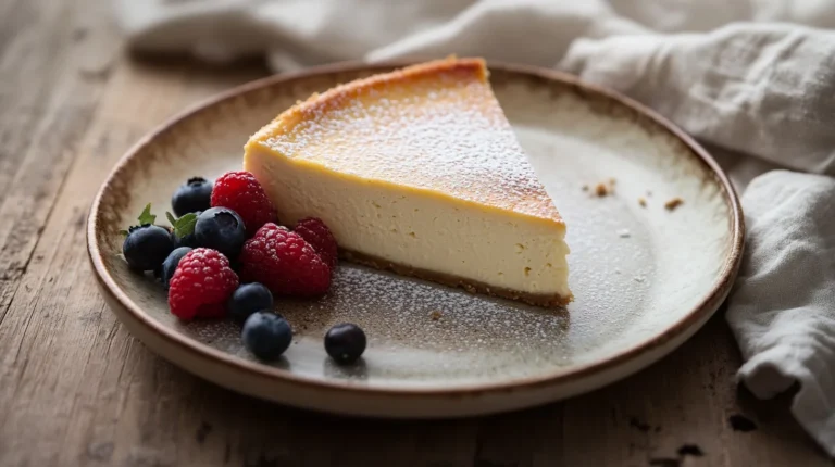 100% Authentic French Style Cheesecake Recipe: Creamy & Elegant Dessert