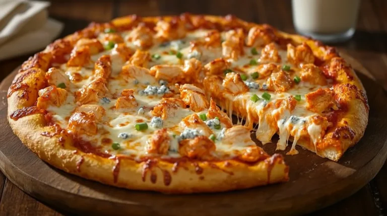 Buffalo Chicken Pizza – A Delectable Fusion Of Flavor And Tradition