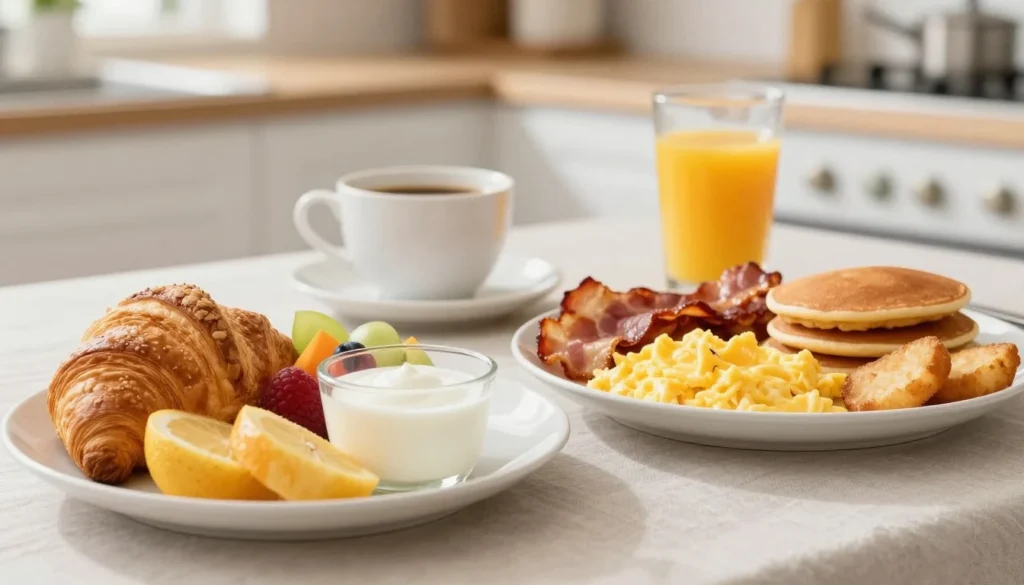 American and English Breakfasts