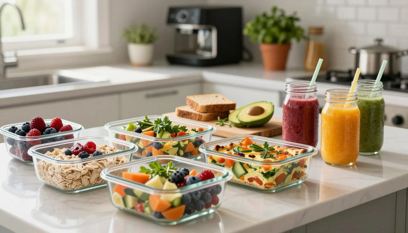 Easy Vegetarian Breakfast Meal Prep