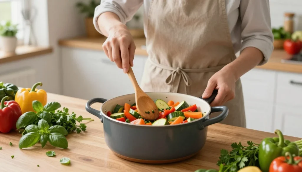 Prevent Vegetables from Getting Mushy in One-Pot Meals